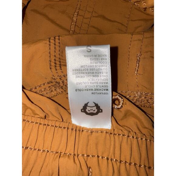 Howler Bros Pressure Drop Cord Shorts Mens 34 Orange Corduroy Stretch Drawstring - Picture 7 of 7